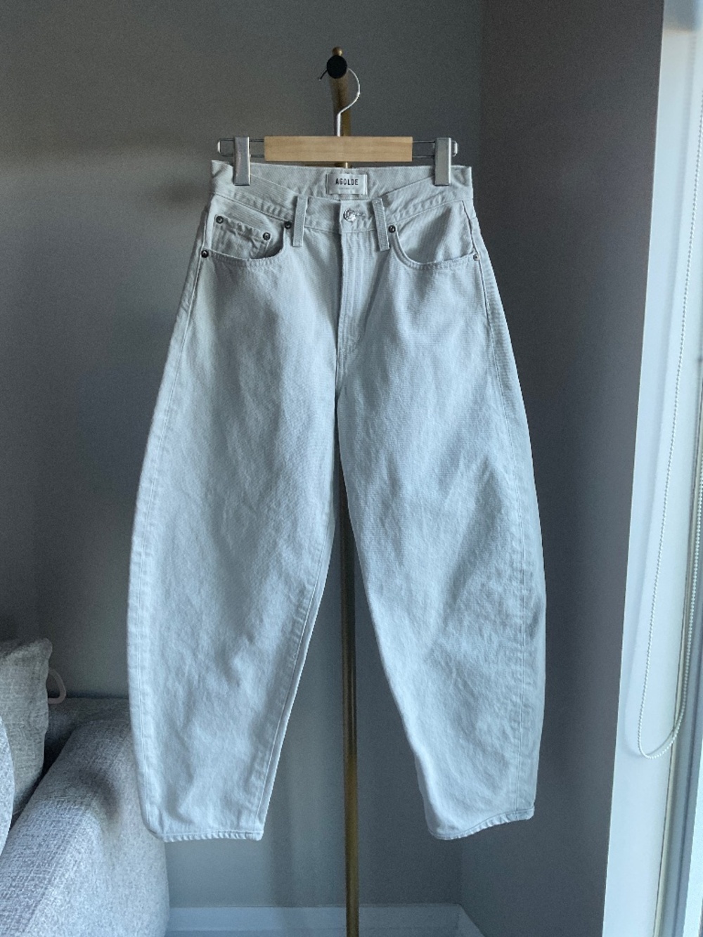 AGOLDE Balloon Curved Taper Jeans